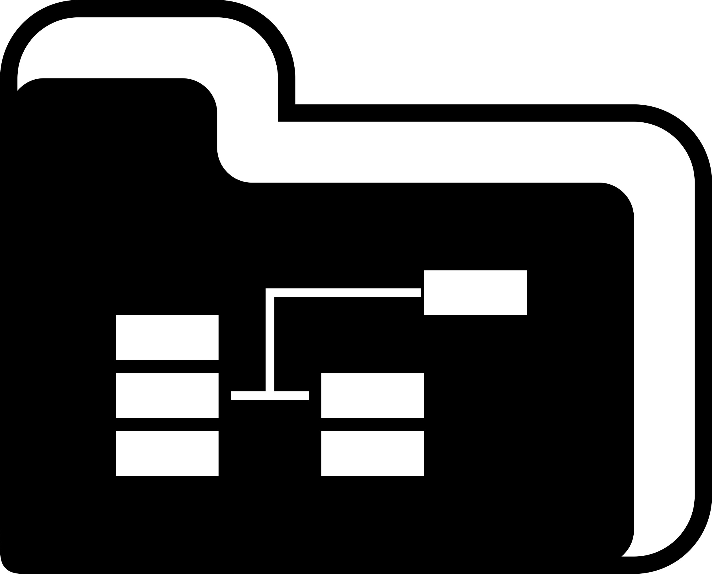 Digital Data Storage In A Folder Silhouette Svg Vector Free Vectors